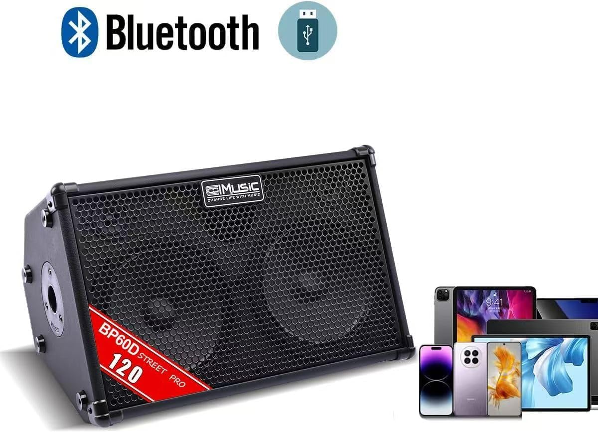Thumbnail 6 de Coolmusic BP60D 60W×2 acoustic guitar amplifier 🎸