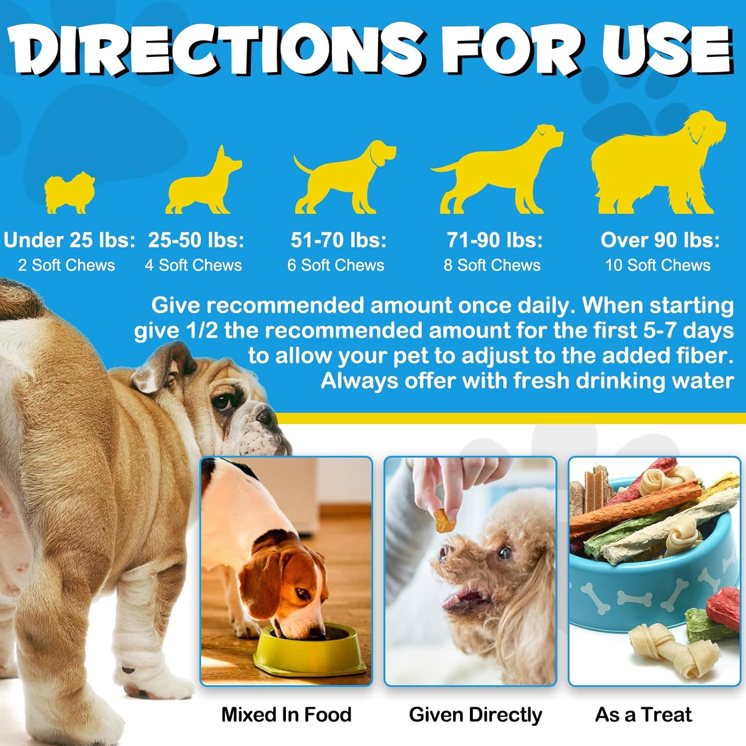 Thumbnail 4 de Digestive Fiber Cut Support Chews 150 chews