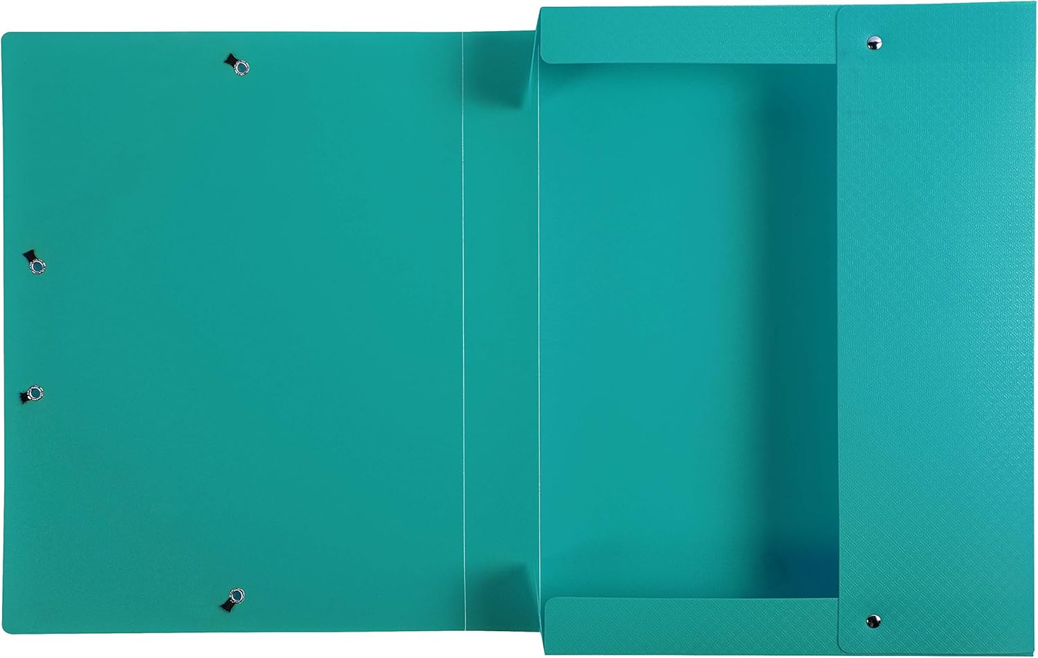 Thumbnail 2 de Exacompta 8 boîtes de classement avec élastiques Opak – A4, vert, dos 40 mm, livrées montées