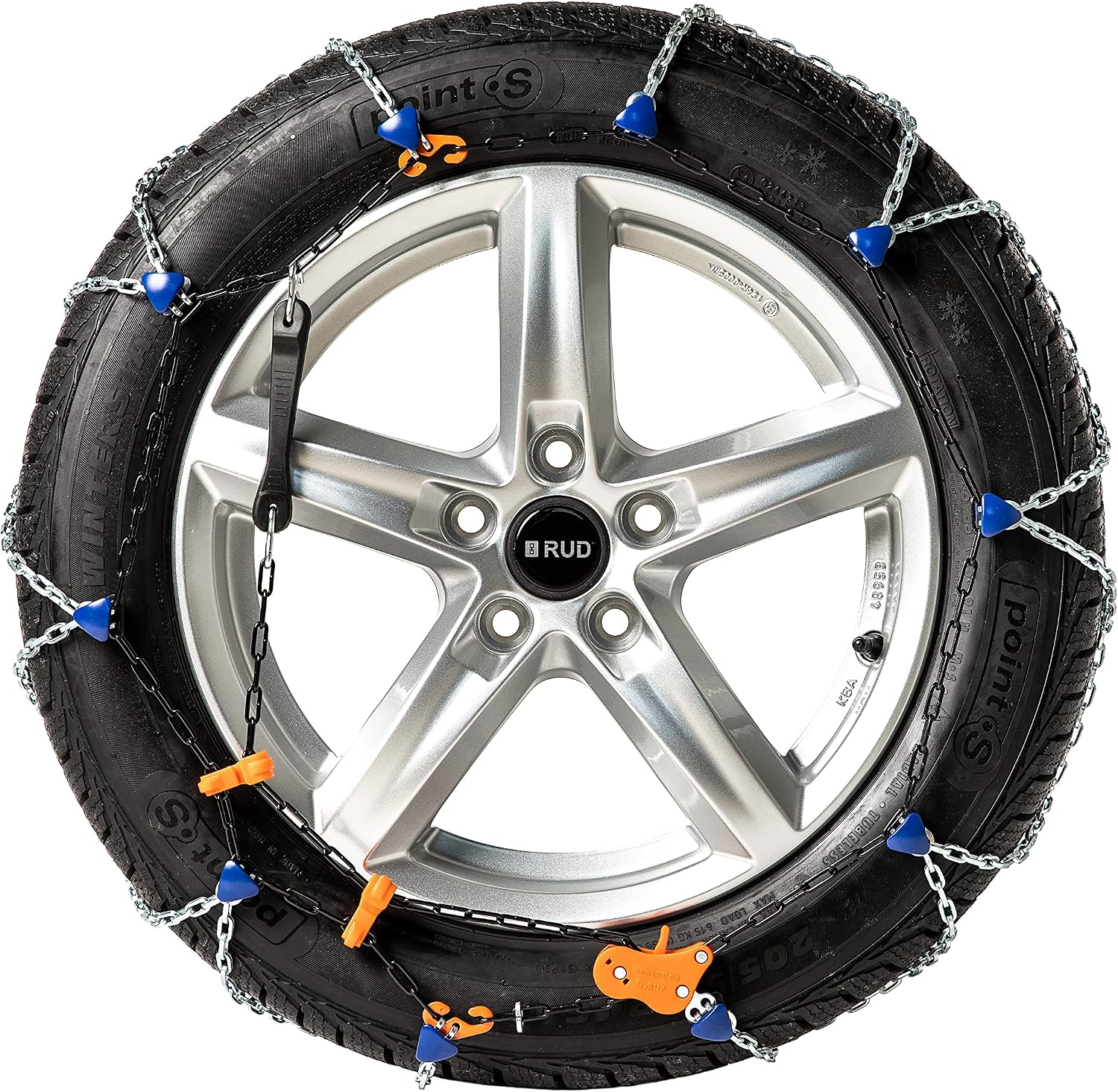 Detalle de RUD RUDcompact Grip sneeuwkettingen maat 4045 met 3 mm schakels