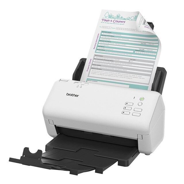 Thumbnail 2 de Brother ADS4300N Escáner sobremesa doble cara, Ethernet 📷