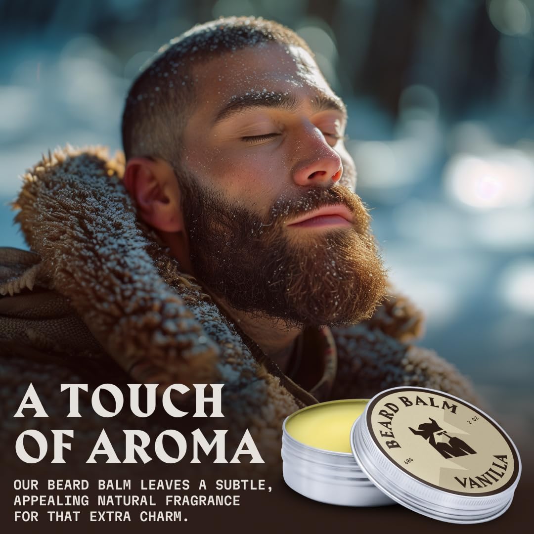 Thumbnail 4 de Striking Viking Beard Balm for Men – Vanilla Scent, 2 oz