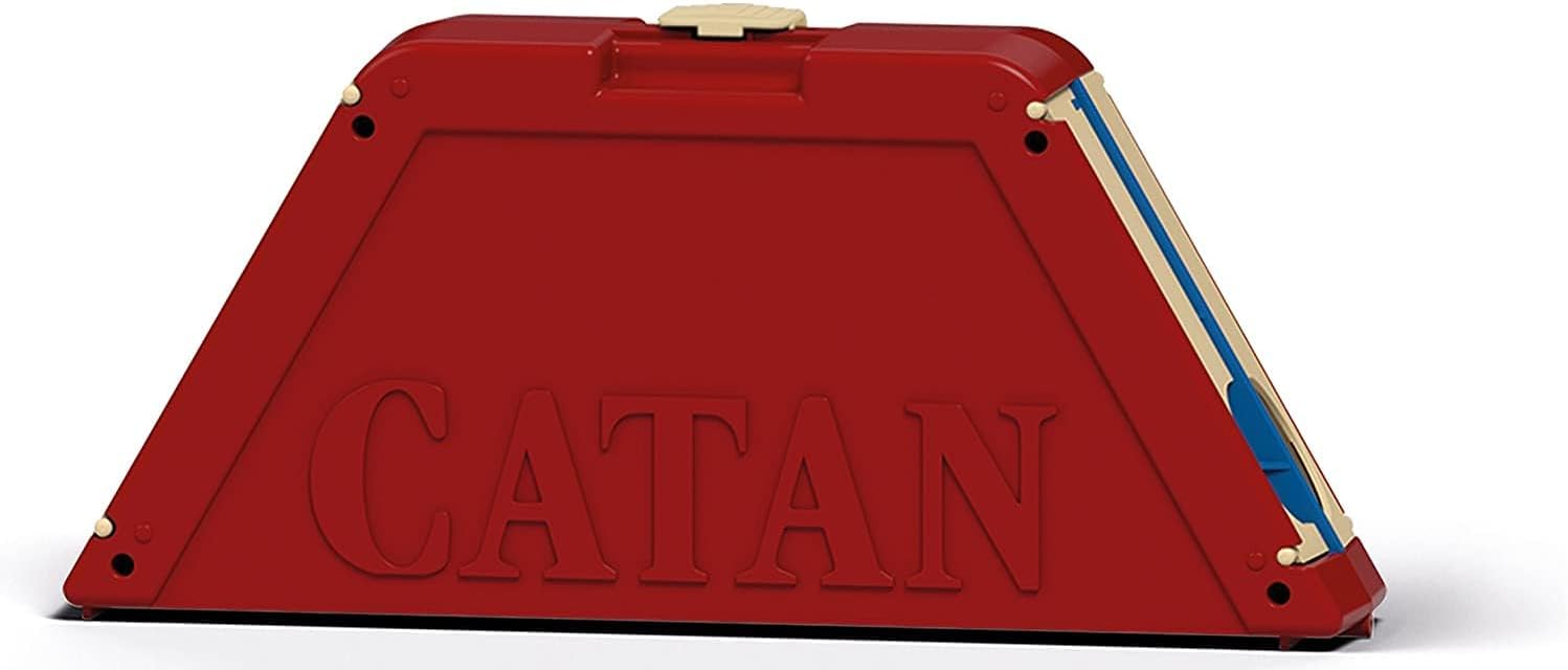 Detalle 2 de KOSMOS 693138 Catan – Das Spiel Kompakt: Siedler von Catan als Reisespiel im Koffer, für 2–4 Personen ab 10 Jahren (mit 2-Spieler-Variante)