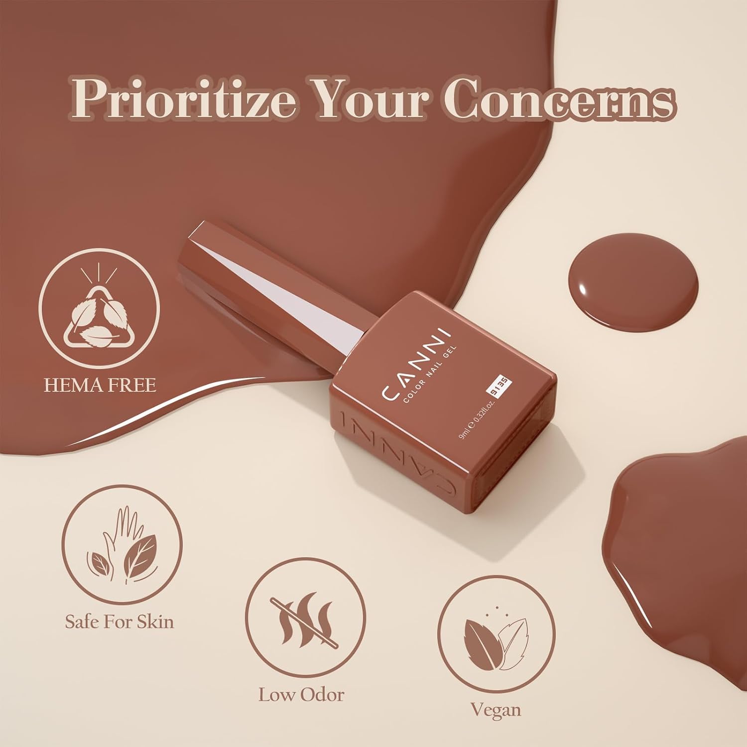 Thumbnail 4 de CANNI Gel Nail Polish Kit 6 Colors