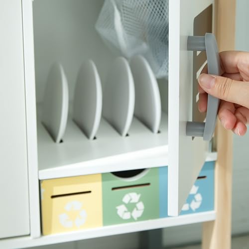 Thumbnail 8 de mamabrum Cocina de Juguete de Madera Montessori: cocinita evolutiva con luces, sonidos y accesorios educativos