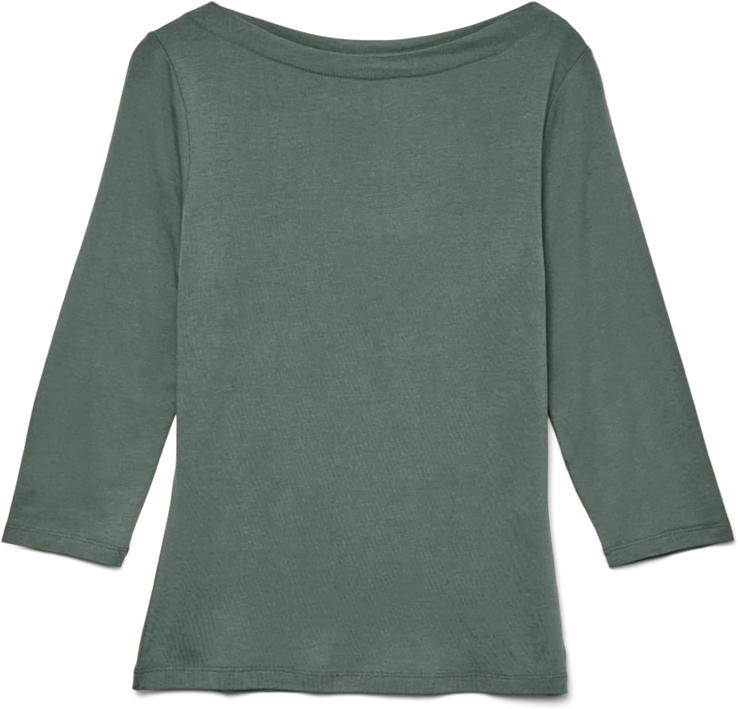 Thumbnail 6 de VERO MODA Top à Manches 3/4 col Bateau Extensible — Coupe régulière
