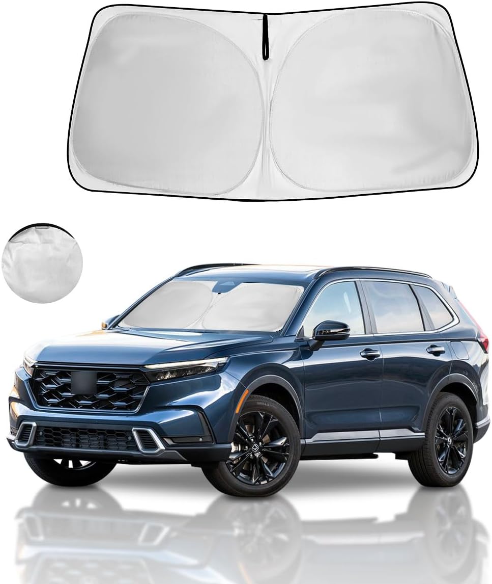 Thumbnail 6 de HOHUIGO car windshield sun shade, 210T fabric