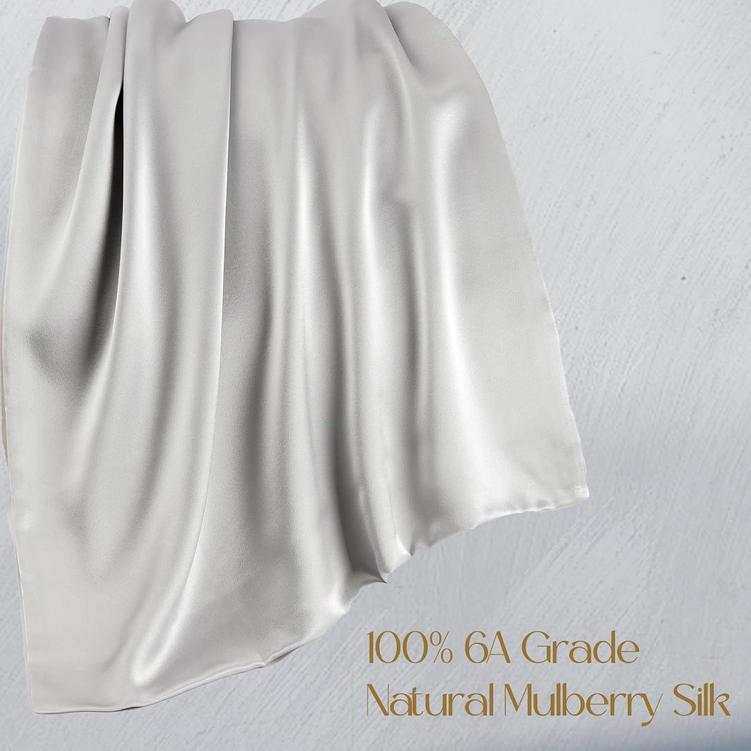Detalle 2 de ZIMASILK 600 Thread Count Mulberry Silk Pillowcase