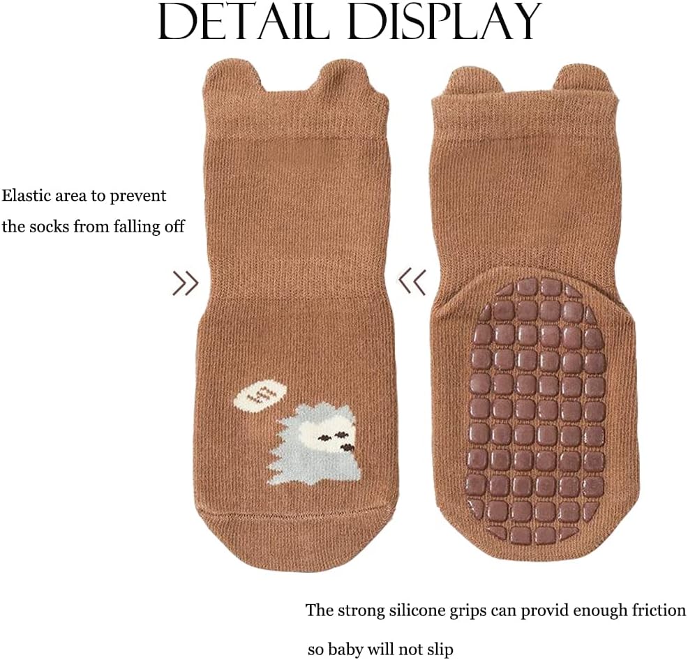Detalle de Exemaba grip socks set 5 pairs for toddlers
