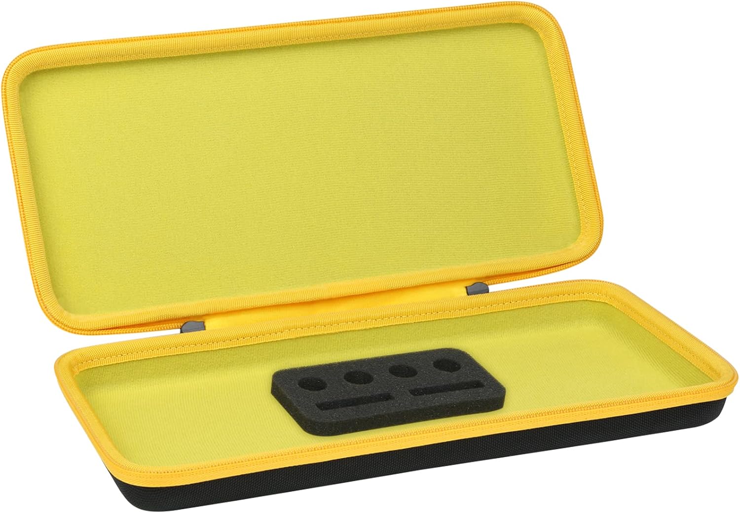 Detalle de co2CREA 20224131531 Hard Case for Logitech POP Keys Keyboard, Black/Yellow