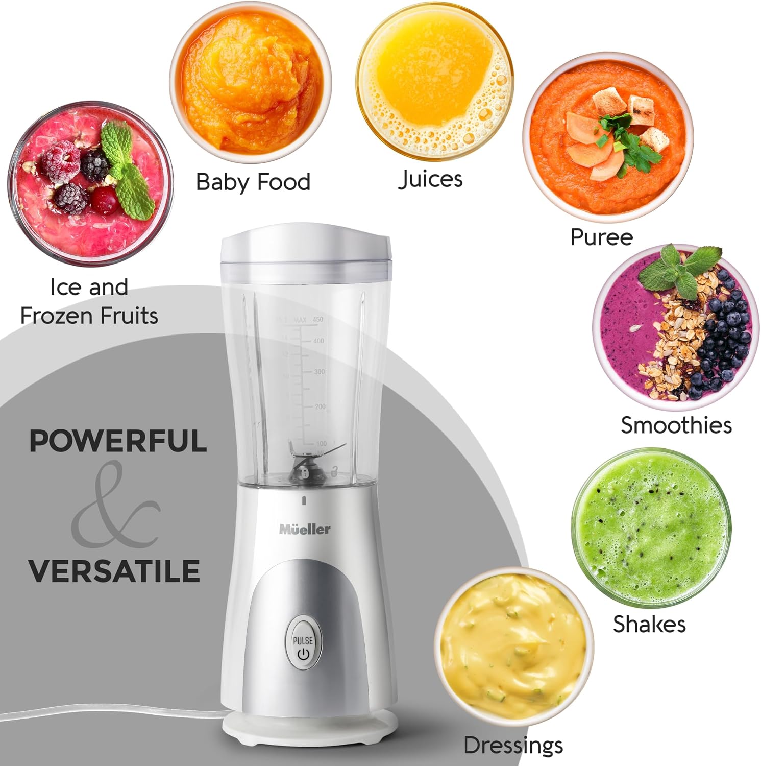 Thumbnail 4 de Mueller Personal Blender, 15-Ounce Cup