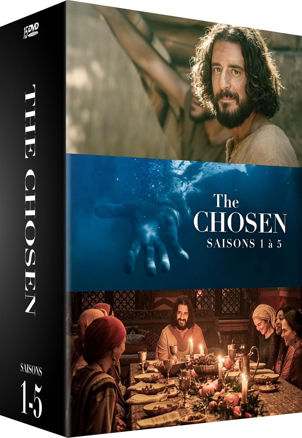 Detalle de The Chosen – säsong 1–5, samlingsutgåva med engelskt och franskt ljud