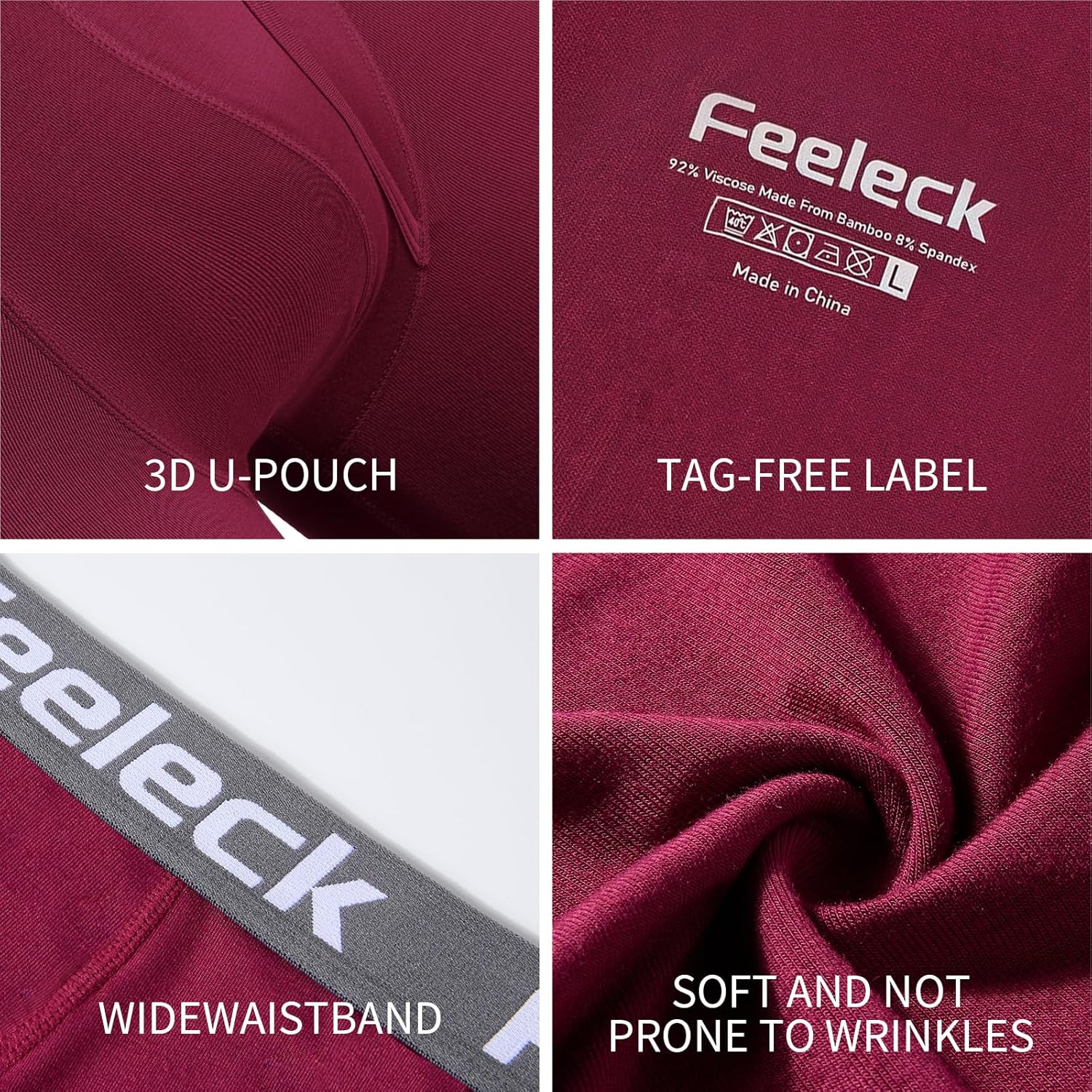 Thumbnail 3 de Feeleck Rayon Boxer Briefs 7-Pack 🩲