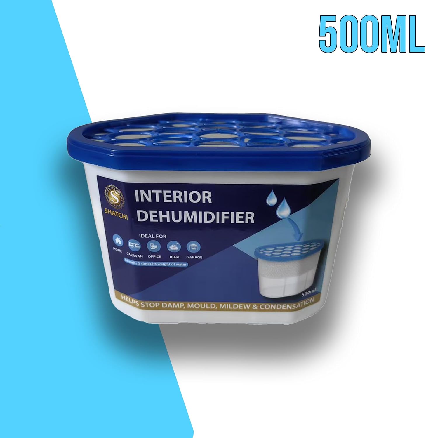 Thumbnail 6 de Dehumidifier Tubs 500ml Pack of 40: Practical, Power-Free Humidity Control for Damp Spaces