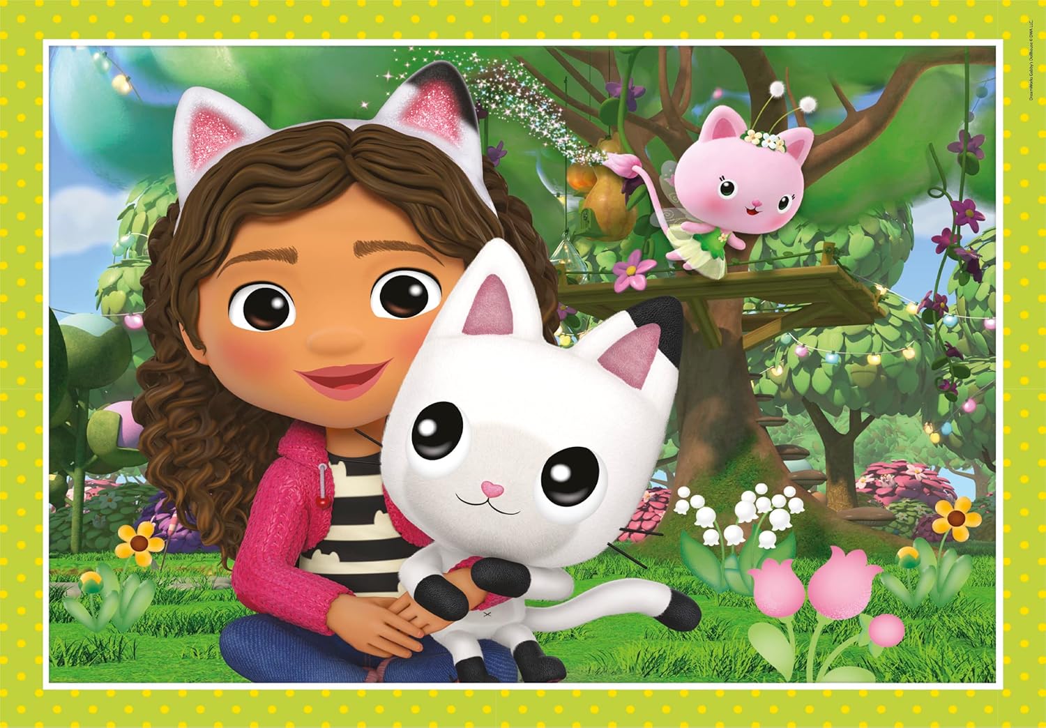 Thumbnail 1 de Clementoni DreamWorks Gabby's Dollhouse – 4 Puzzle mit 12, 16, 20 & 24 Teilen für Kinder ab 3 Jahren