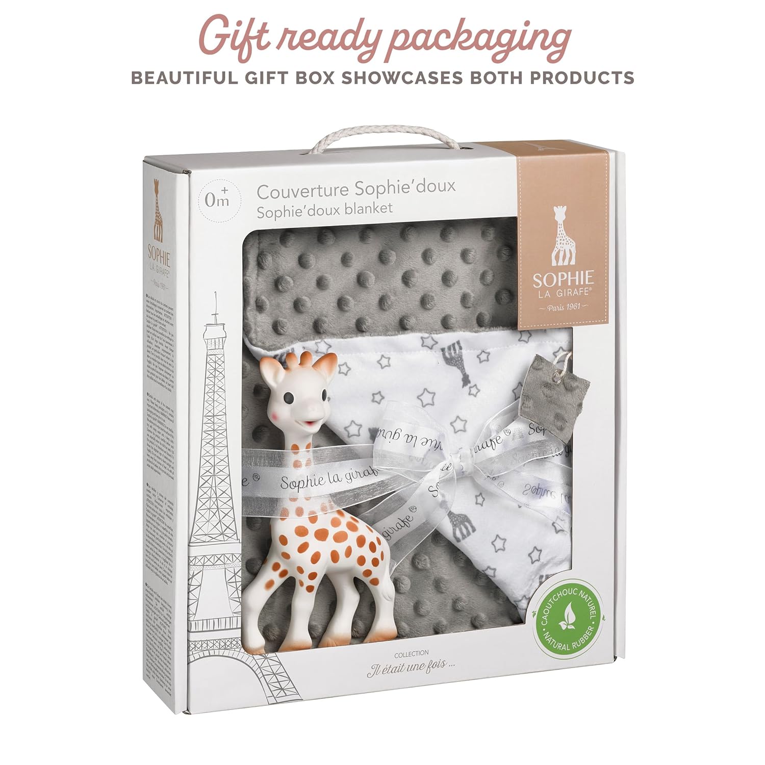 Thumbnail 5 de Sophie la Girafe 850740 Abdeckung grau Babydecke