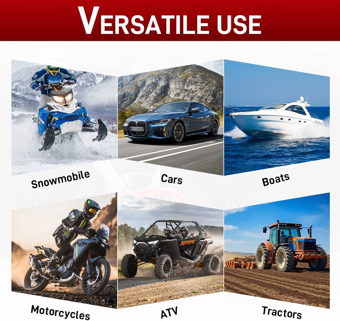 Thumbnail 6 de DAMAIYI Fuel Transfer Pump – 2026 Upgrade, 3.2 GPM, Dual-Power (USB-C/AA) with Auto-Stop Sensor