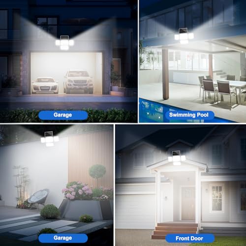 Thumbnail 7 de Really Luce Solare Led Esterno con Sensore di Movimento by Realky – 301LED, IP65, pannello separabile