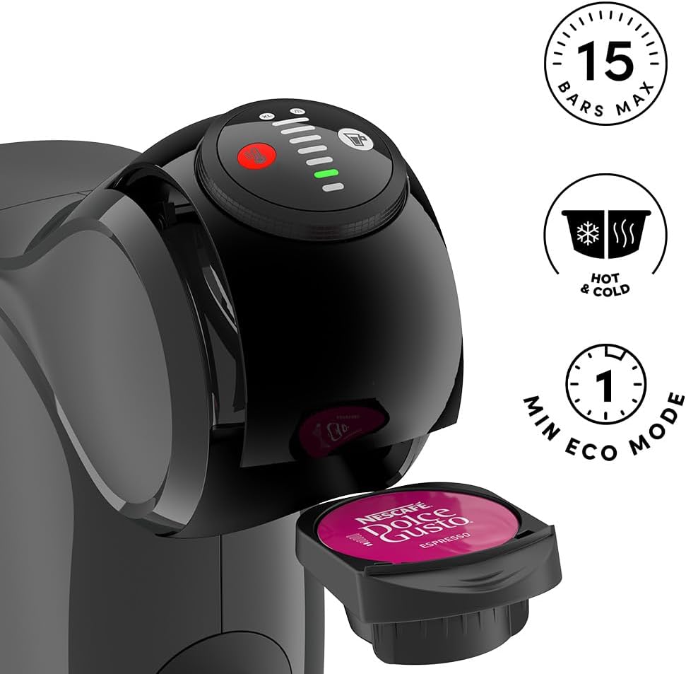 Thumbnail 2 de NESCAFÉ Dolce Gusto Genio S EDG226.A: Compact Pod Coffee Machine for Everyday Coffee Variety