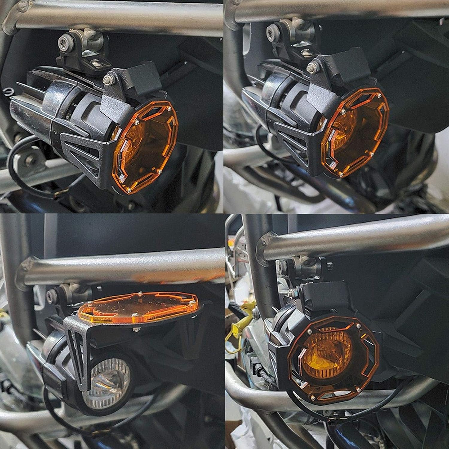 Detalle de KIMISS Motorcycle Fog Light Guards for R1200GS