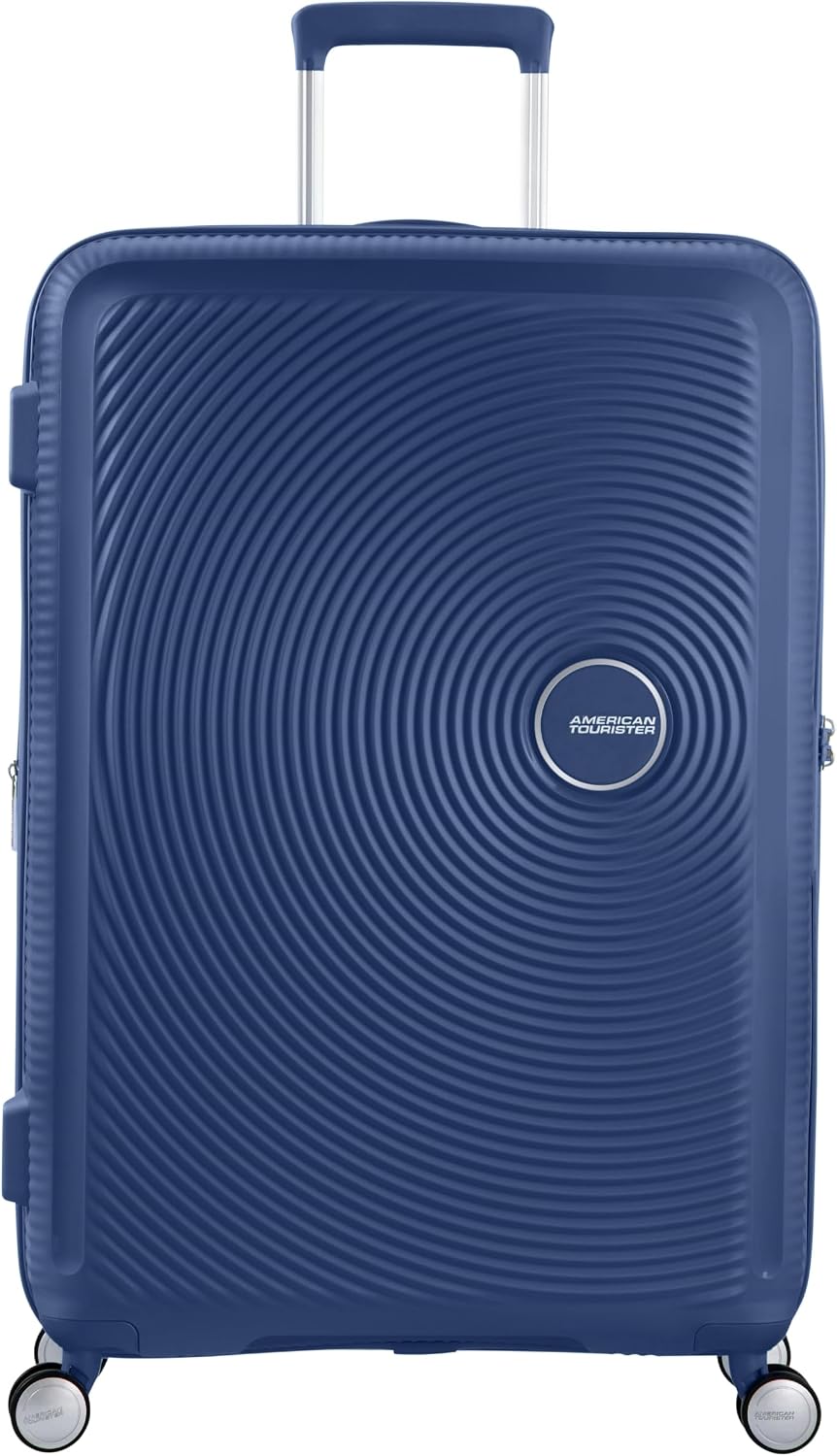Detalle 2 de American Tourister Soundbox Trolley L espandibile 77 cm, TSA 97/110 L in Midnight Navy