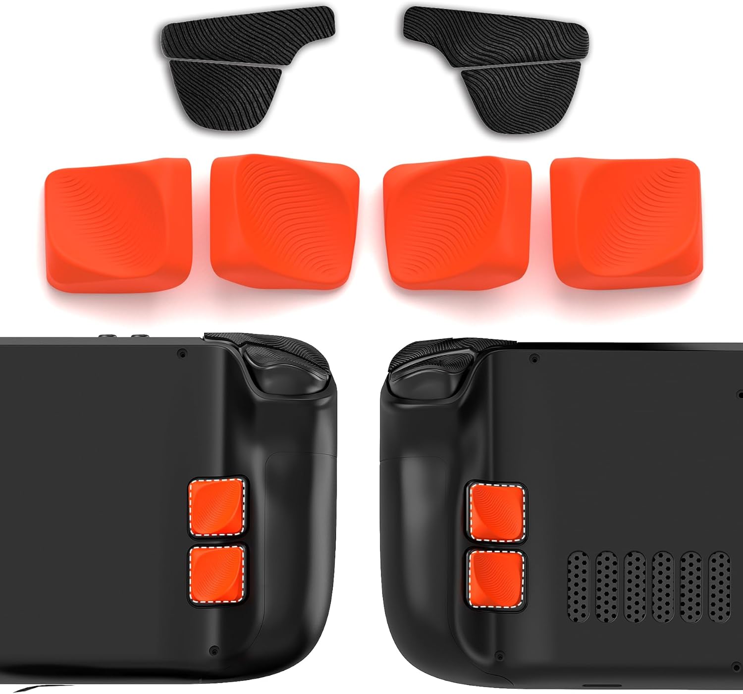 Detalle de playvital Ergonomic Grip Kit for Steam Deck