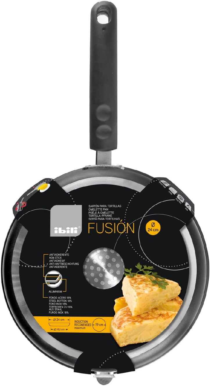 Detalle 2 de IBILI Fusion, zestaw patelni do tortilli 20 cm z powłoką nieprzywierającą