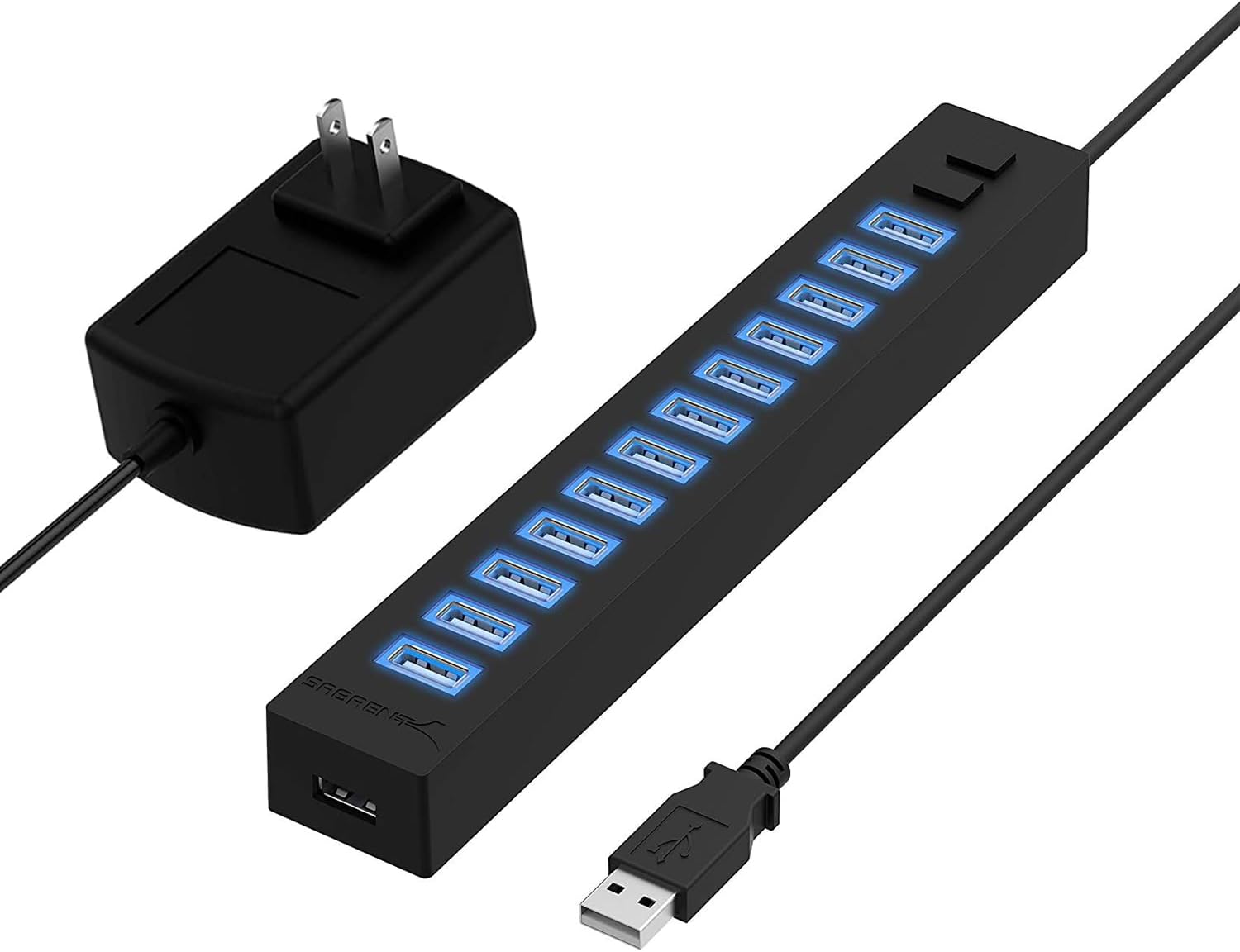 SABRENT USB 2.0 Hub 13 Ports