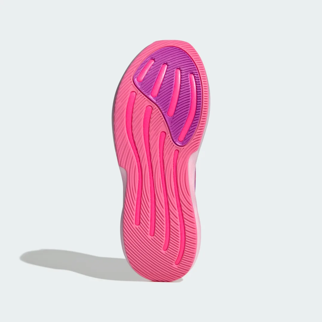 Detalle de Adidas Supernova Glide: Zapatilla de running rosa, preparada para tus rodajes diarios