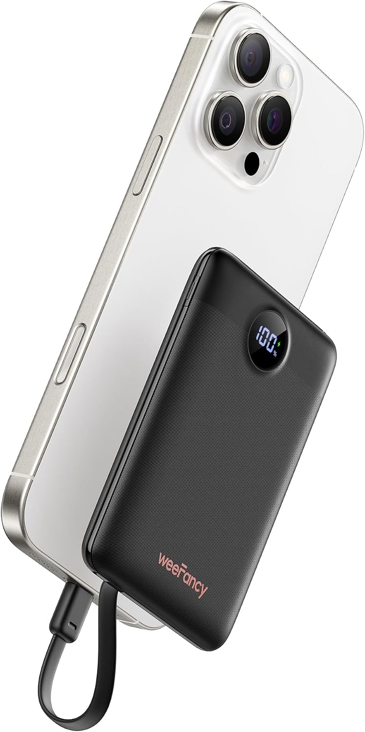 Detalle 2 de WeeFancy Power Bank 10000 mAh 22,5 W