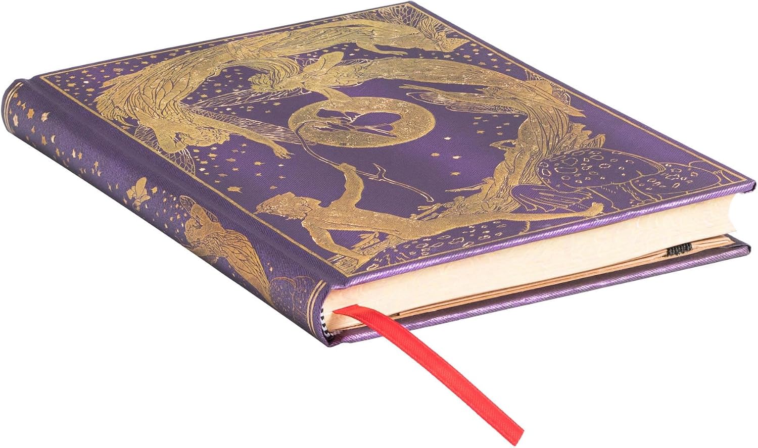 Thumbnail 2 de Paperblanks PB6512-8 dagboek Fairy Violet, midi, gelinieerd, 144 pagina’s