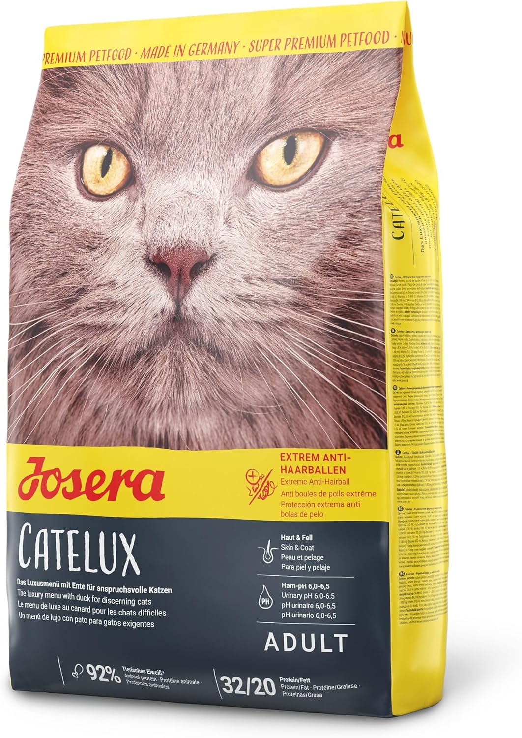 Detalle de Josera Catelux - Pienso Gatos 2 kg 🐱 Cuida Pelo y Piel