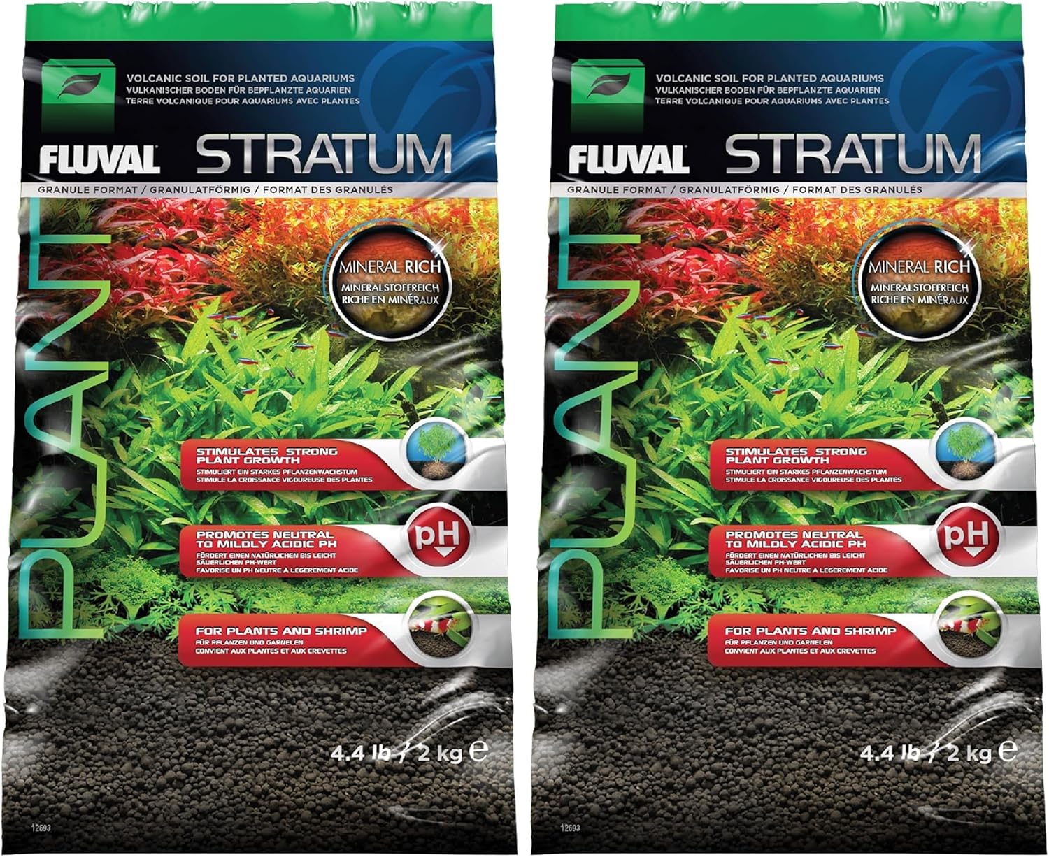 Detalle 2 de FLUVAL Substrat Stratum pour Plantes et Crevettes – substrat nutritif pour aquariums d’eau douce