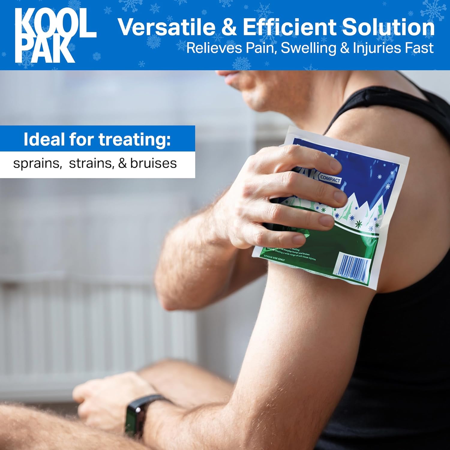 Thumbnail 3 de Koolpak 15 x 15 cm Compact Instant Cold Ice Pack