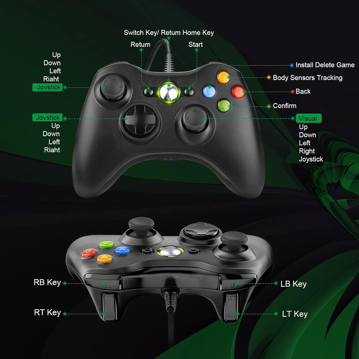 Thumbnail 6 de Xbox 360 Controller USB 2.0 for PC