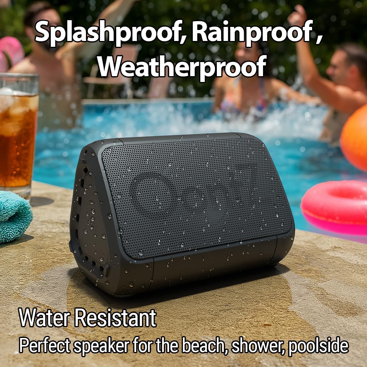 Detalle de Cambridge Soundworks SWOASOLBK OontZ Angle Solo Compact Bluetooth Speaker