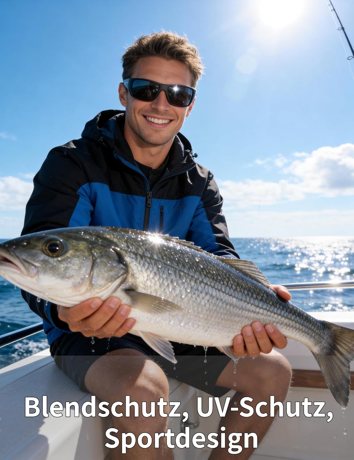 Thumbnail 3 de PUKCLAR Polarisierte Sonnenbrille Herren UV400