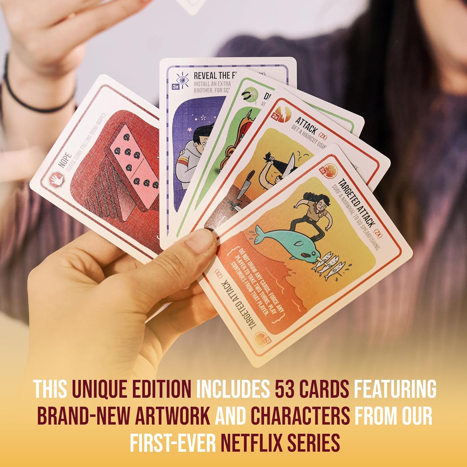Detalle de Exploding Kittens - Good vs Evil: A High-Stakes Card Battle for 2–5 Players