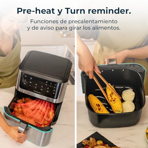 Thumbnail 7 de Cecotec Freidora de Aire sin Aceite 8L Air Fryer Cecofry Supreme 8000: cocina rápida y saludable