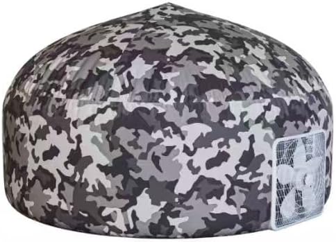Detalle de Skywin SW-241-ATCWF Air Tent for Kids, 77 x 50 in Camo Fort