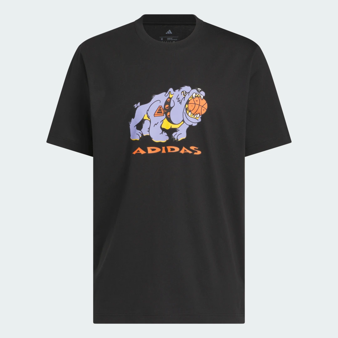 Thumbnail 3 de Camiseta estampada That Dawg in Em de Adidas — negro, estilo urbano para el día a día