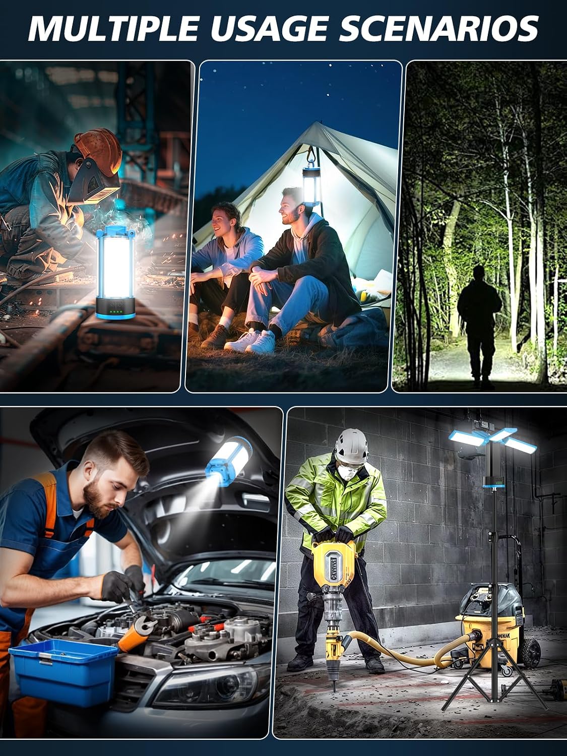Thumbnail 5 de CORESLUX Rechargeable Camping Light 10400mAh
