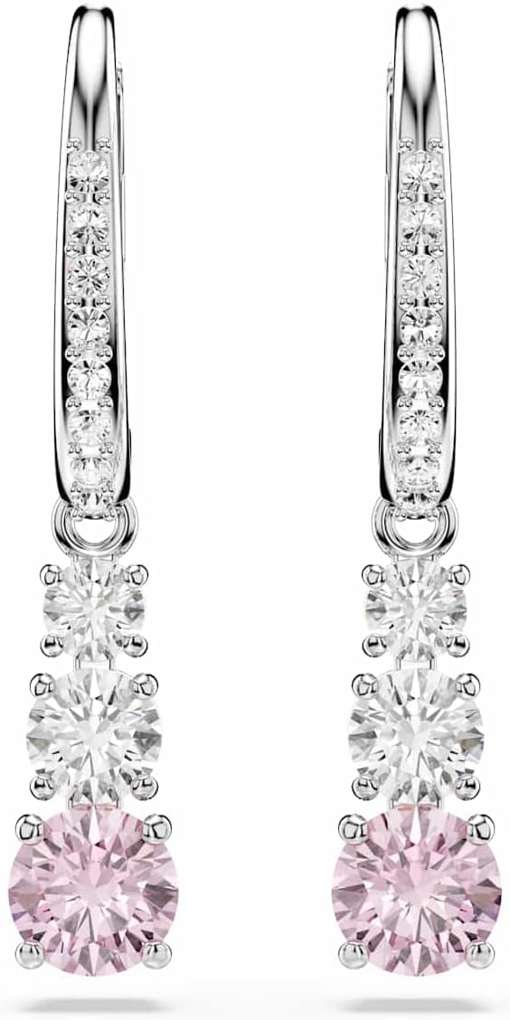 Detalle 2 de Swarovski Stilla Attract Rundschliff Rosa