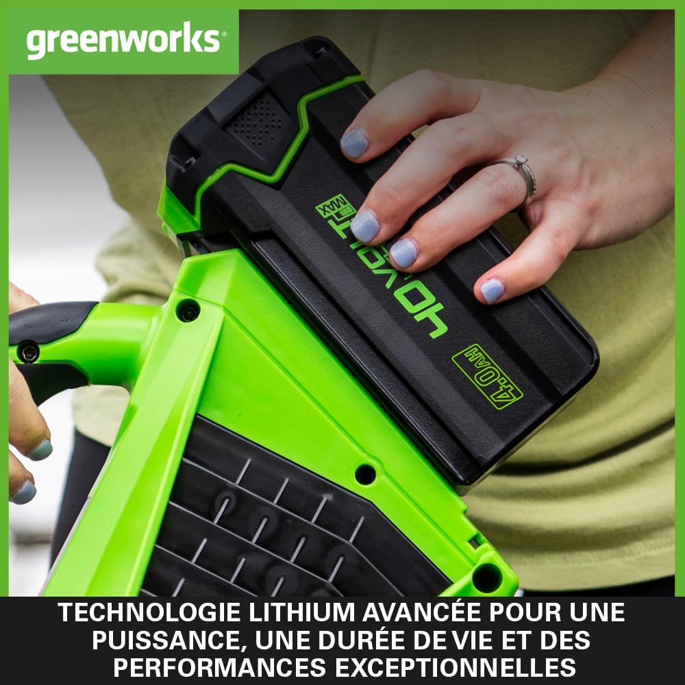 Detalle 2 de Greenworks G40B4 Batterie 40V 4Ah ⚙
