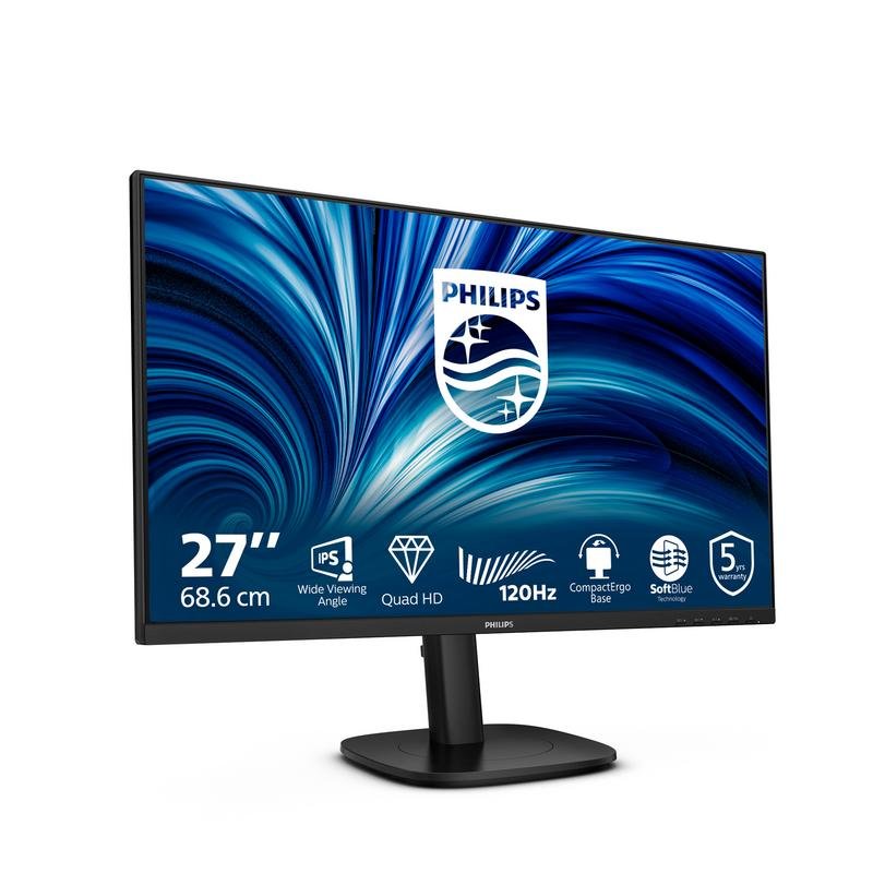 Thumbnail 3 de Monitor Philips 27B2N3500J/00 27" QHD 120 Hz IPS: ergonomía, color y altavoces para largas jornadas