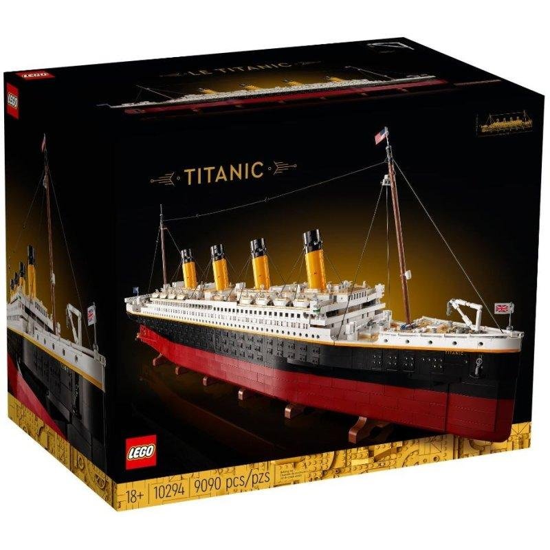 Detalle 2 de Lego Titanic 10294 9090 piezas, maqueta a escala