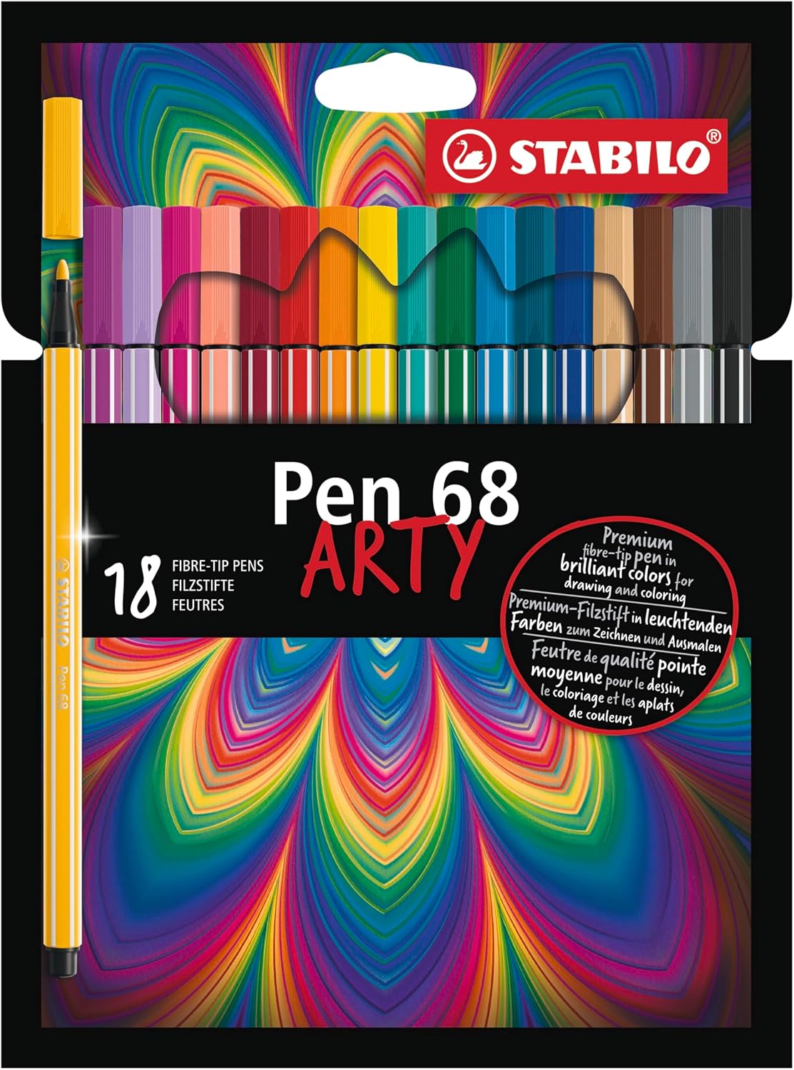Thumbnail 1 de STABILO Pen 68 Premium-Filzstift 25er 🖊
