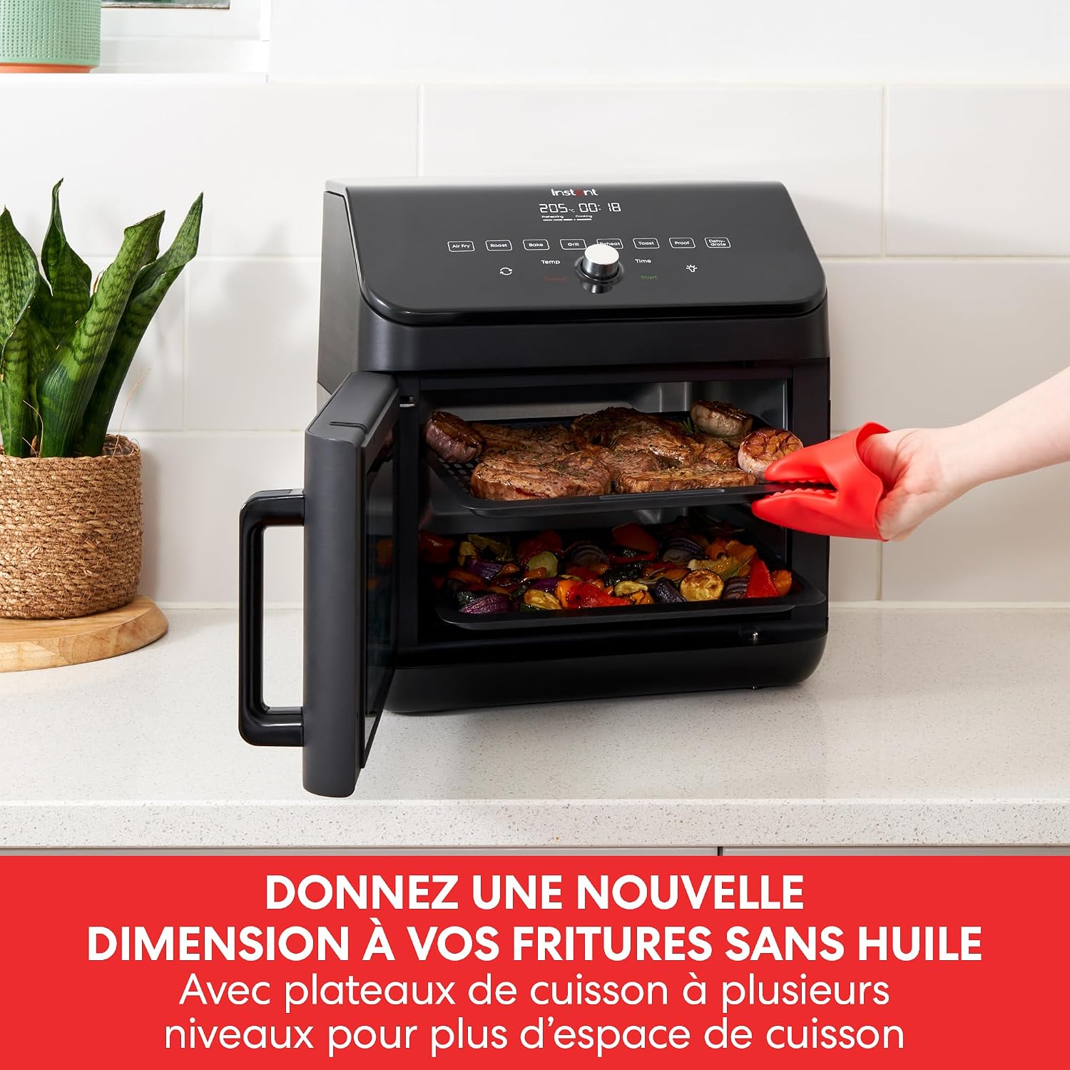 Detalle de Instant 13L Friteuse sans huile 1700W