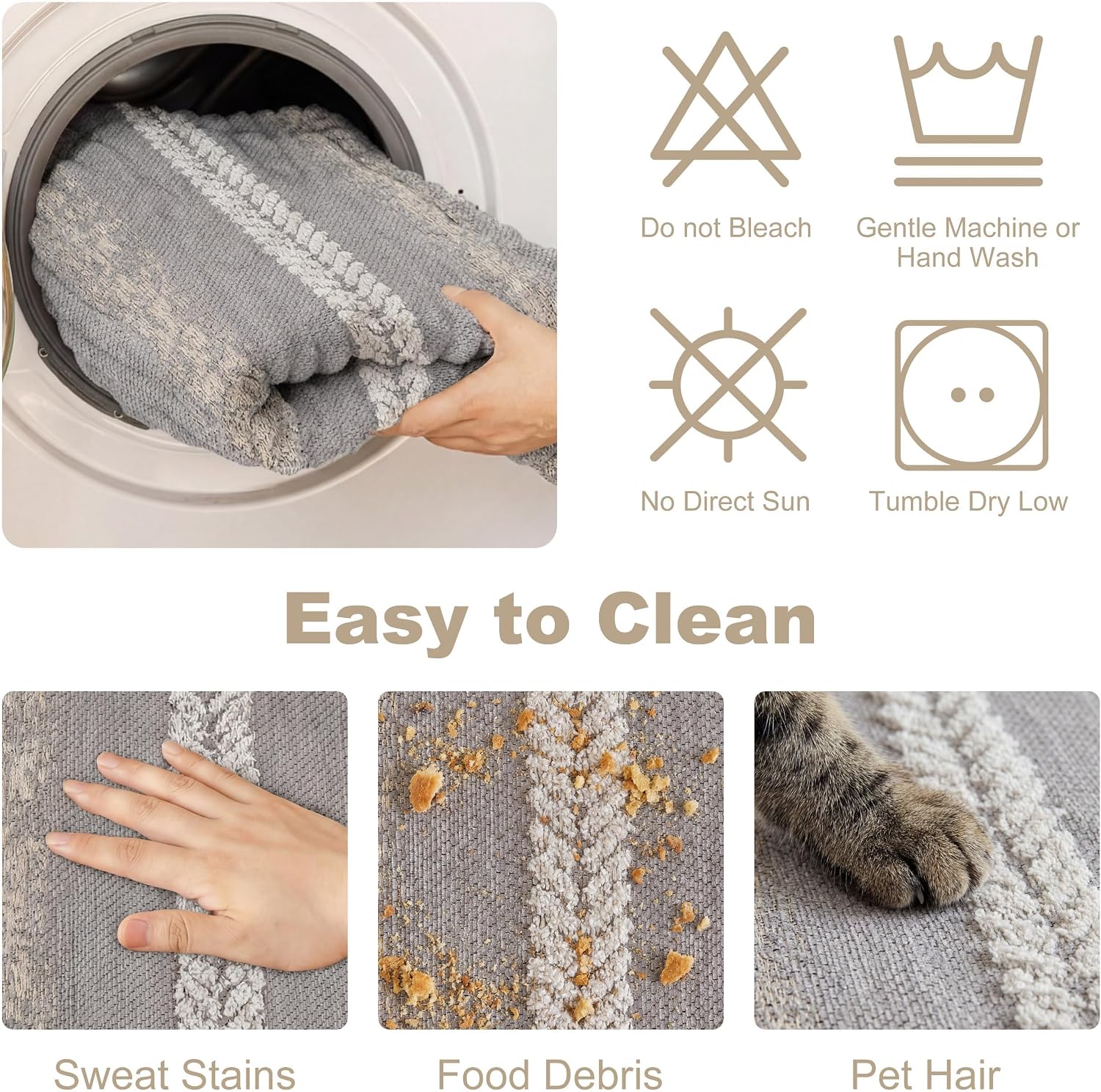 Thumbnail 6 de Fuyulacom Couch Cover, Chenille