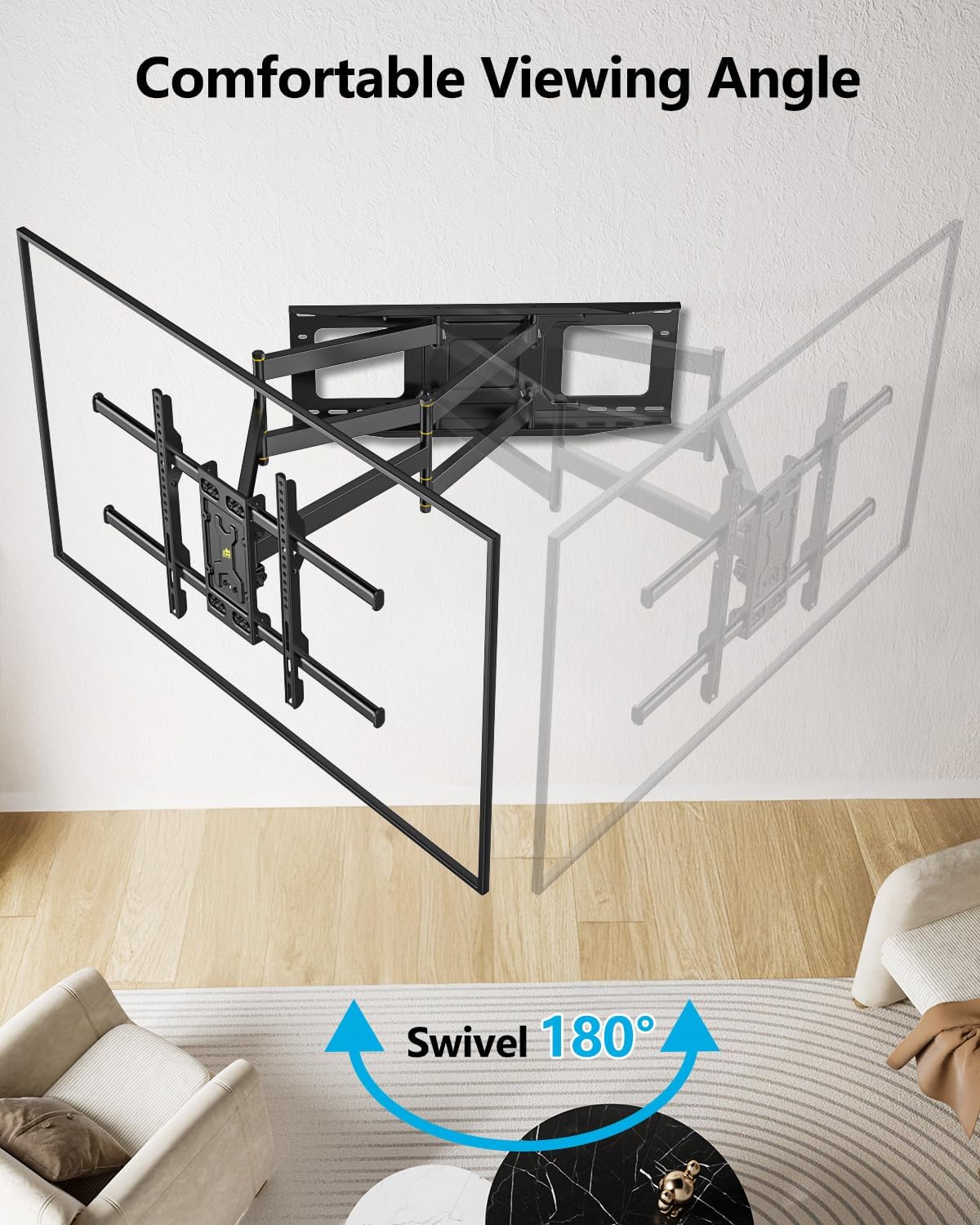 Detalle de FORGING MOUNT TV Wall Bracket for 50–90 Inch TVs with 765mm Extension
